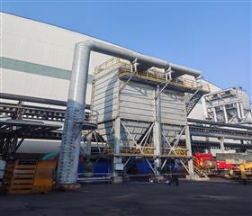 陶瓷廠氣箱式脈沖除塵器